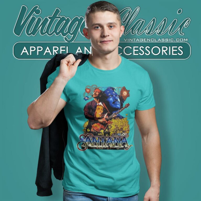 Carlos Santana Rare 90s T Shirt Carlos Santana Rare 90s T Shirt