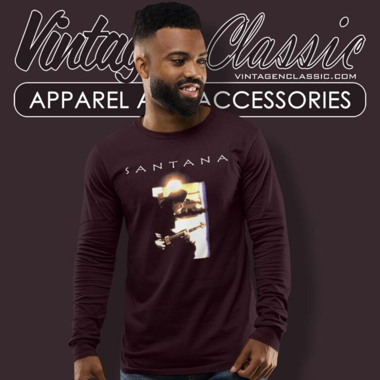 Carlos Santana Shaman Tour Long Sleeve Tee Carlos Santana Shaman Tour Long Sleeve Tee