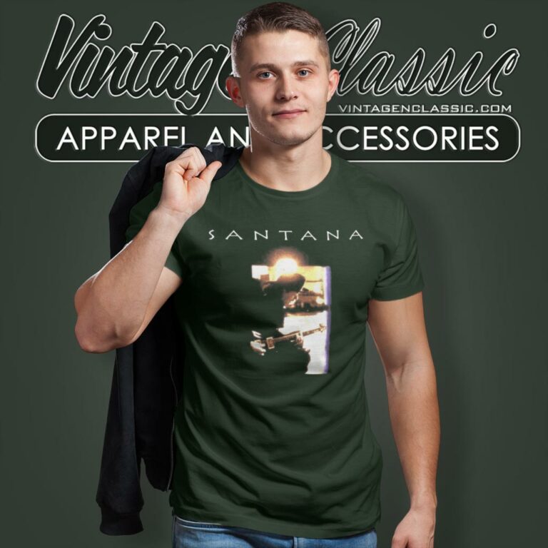 Carlos Santana Shaman Tour T Shirt Carlos Santana Shaman Tour T Shirt