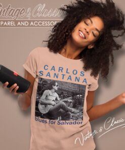 Carlos Santana Shirt Blues For Salvador Women T Shirt