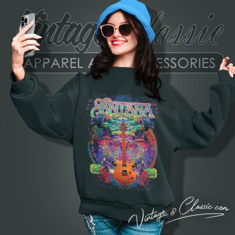 Carlos Santana Spiritual Soul Sweatshirt Carlos Santana Spiritual Soul Sweatshirt