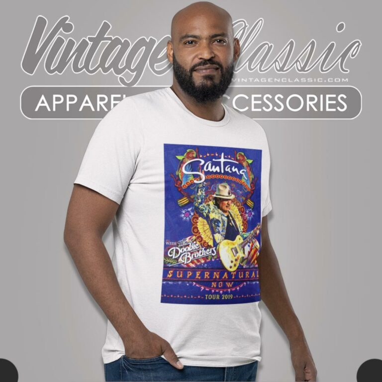 Carlos Santana Supernatural Now Tour T Shirt Carlos Santana Supernatural Now Tour T Shirt