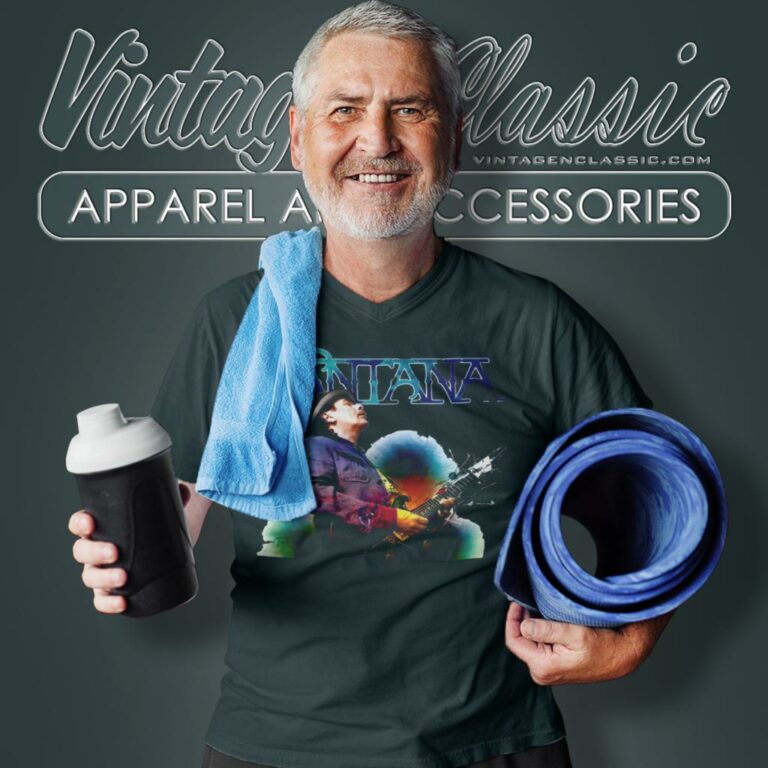 Carlos Santana World Tour V Neck TShirt Carlos Santana World Tour V Neck TShirt