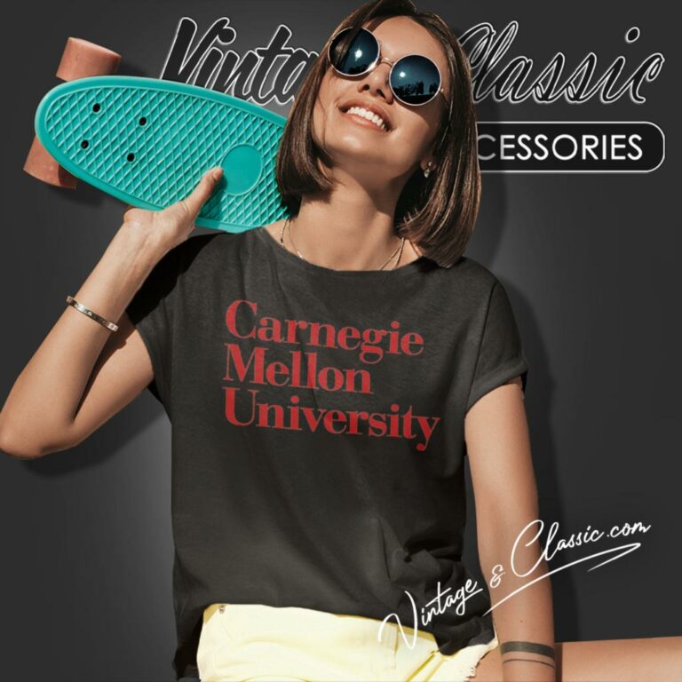 Carnegie Mellon University Cmu Women T Shirt Carnegie Mellon University Cmu Women T Shirt