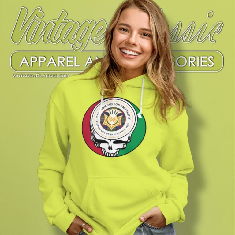 Carnegie Mellon University Grateful Dead Steal Your Face Hoodie Carnegie Mellon University Grateful Dead Steal Your Face Hoodie