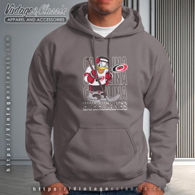 Carolina Hurricanes Donald Duck Hockey Shirt Hoodie Carolina Hurricanes Donald Duck Hockey Shirt Hoodie