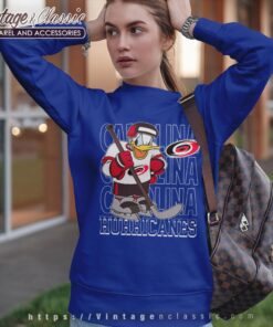 Carolina Hurricanes Donald Duck Hockey Shirt 2 Carolina Hurricanes Donald Duck Hockey Shirt Sweatshirt
