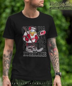 Carolina Hurricanes Donald Duck Hockey Shirt 4 Carolina Hurricanes Donald Duck Hockey Shirt T shirt