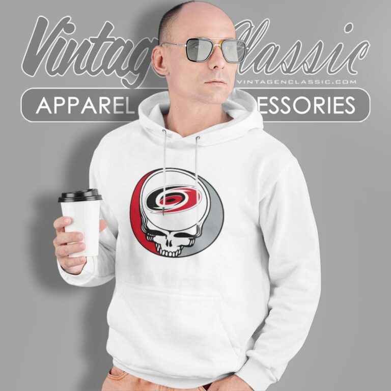 Carolina Hurricanes Grateful Dead Steal Your Face Hoodie Carolina Hurricanes Grateful Dead Steal Your Face Hoodie