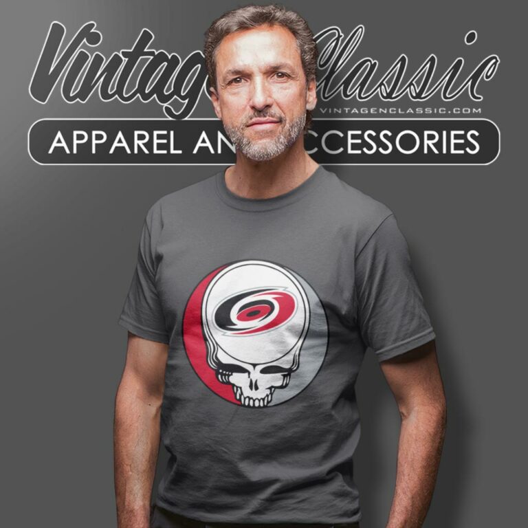Carolina Hurricanes Grateful Dead Steal Your Face T Shirt Carolina Hurricanes Grateful Dead Steal Your Face T Shirt