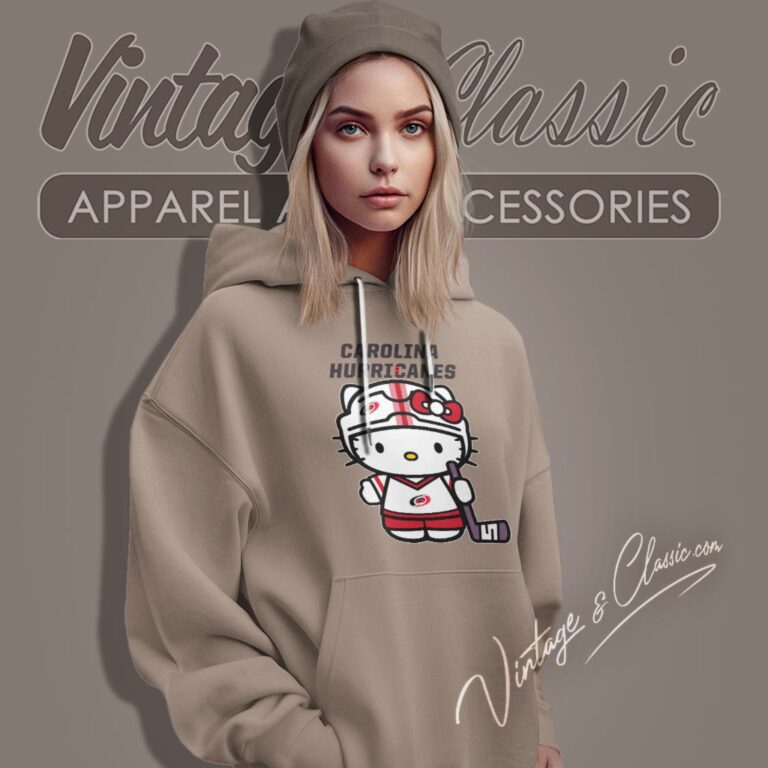 Carolina Hurricanes Hello Kitty Shirt Hoodie Carolina Hurricanes Hello Kitty Shirt Hoodie