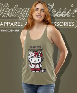 Carolina Hurricanes Hello Kitty Shirt Tank Top Racerback