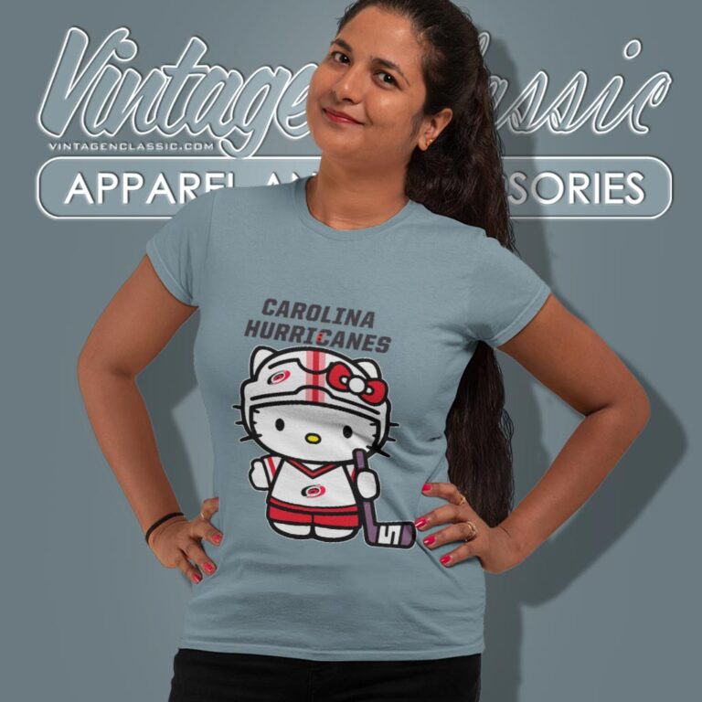 Carolina Hurricanes Hello Kitty Shirt Women T shirt Carolina Hurricanes Hello Kitty Shirt Women T shirt