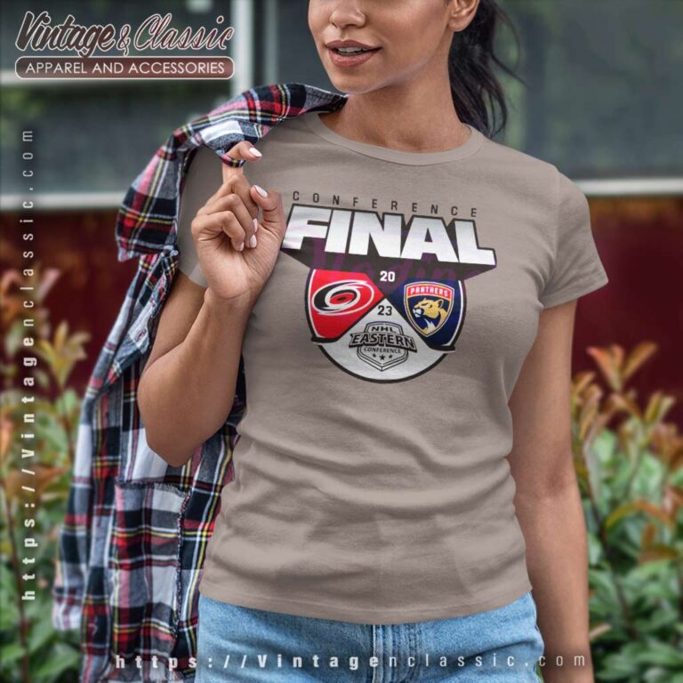 Carolina Hurricanes Vs Florida Panthers 2023 Nhl Women TShirt Carolina Hurricanes Vs Florida Panthers 2023 Nhl Women TShirt