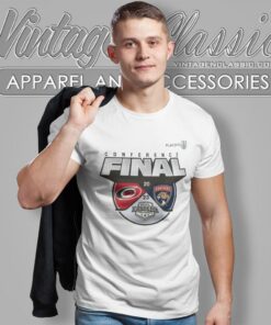 Carolina Hurricanes Vs Florida Panthers 2023 Stanley Cup Playoffs Eastern Conference Final Matchup T Shirt