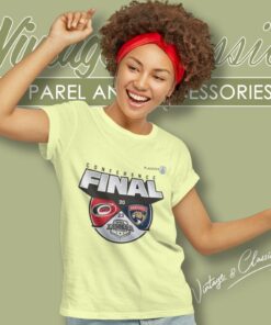 Carolina Hurricanes Vs Florida Panthers 2023 Stanley Cup Playoffs Eastern Conference Final Matchup Women T Shirt