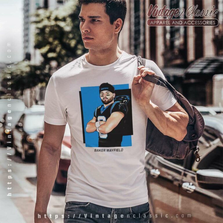 Carolina Panthers Baker Mayfield T Shirt Carolina Panthers Baker Mayfield T Shirt