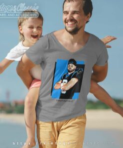 Carolina Panthers Baker Mayfield V Neck TShirt