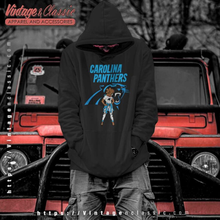 Carolina Panthers Betty Boop Hoodie Carolina Panthers Betty Boop Hoodie
