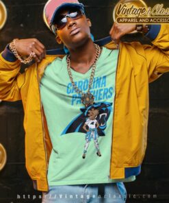 Carolina Panthers Betty Boop V Neck TShirt