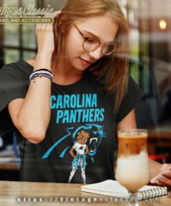 Carolina Panthers Betty Boop Women TShirt