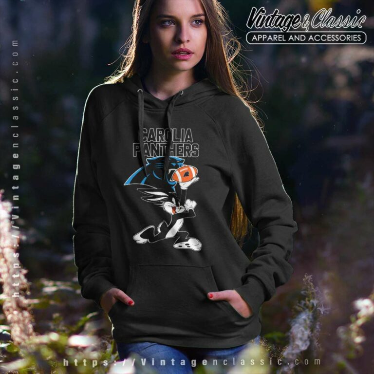 Carolina Panthers Football Bunny Hoodie Carolina Panthers Football Bunny Hoodie