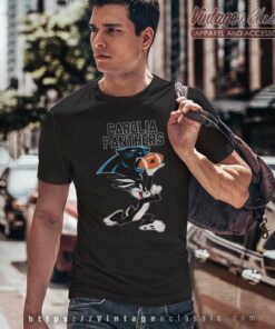 Carolina Panthers Football Bunny T Shirt