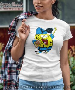 Carolina Panthers Football Spongebob Women TShirt