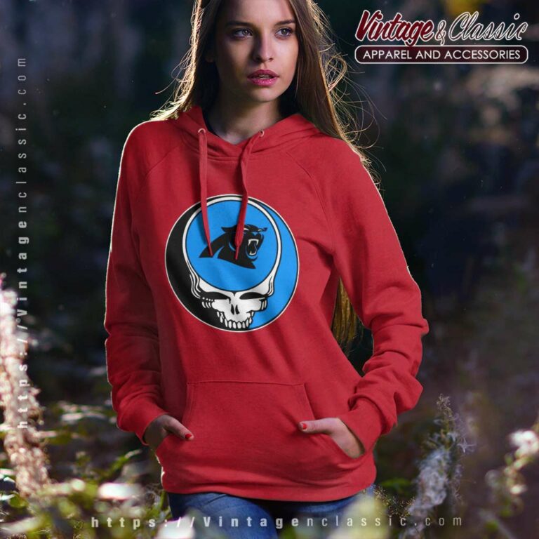 Carolina Panthers Grateful Dead Steal Your Face Hoodie Carolina Panthers Grateful Dead Steal Your Face Hoodie