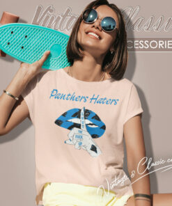 Carolina Panthers Haters Shut The Fuck Up Women T Shirt