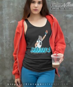 Carolina Panthers Luke Kuechly Tank Top Racerback