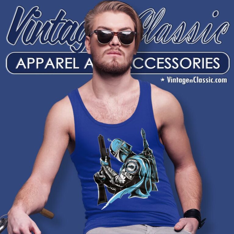 Carolina Panthers Mandalorian Star Wars Tank Top Racerback Carolina Panthers Mandalorian Star Wars Tank Top Racerback