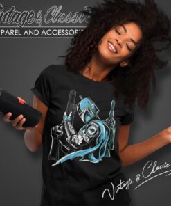 Carolina Panthers Mandalorian Star Wars Women T Shirt