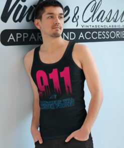 Carolina Panthers Nfl 911 Will Never Forget Tank Top Racerback