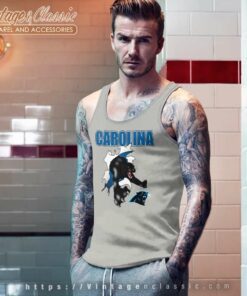 Carolina Panthers Nfl Football Logo Tank Top Racerback