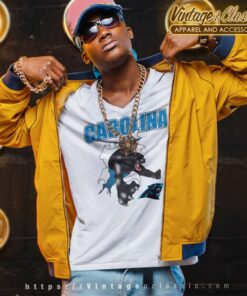 Carolina Panthers Nfl Football Logo V Neck TShirt