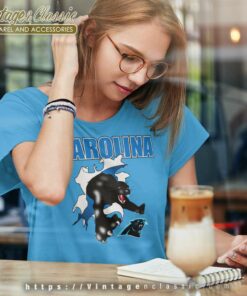Carolina Panthers Nfl Football Logo Women TShirt