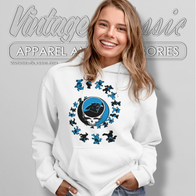 Carolina Panthers Nfl Grateful Dancing Bears Hoodie Carolina Panthers Nfl Grateful Dancing Bears Hoodie