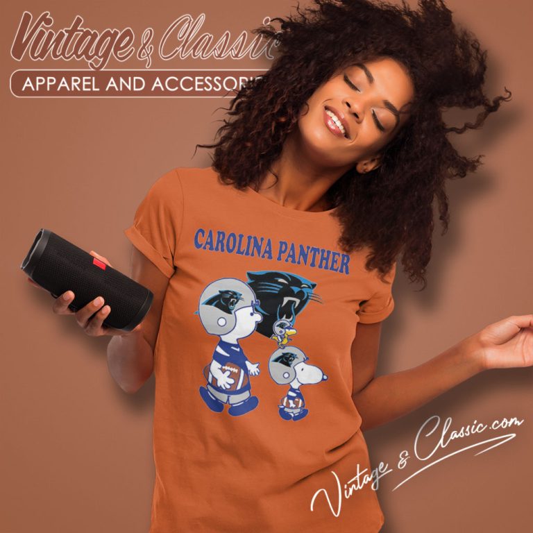 Carolina Panthers Peanuts Snoopy Charlie Brown And Woodstock Women T Shirt Carolina Panthers Peanuts Snoopy Charlie Brown And Woodstock Women T Shirt