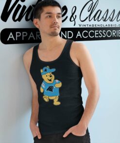 Carolina Panthers Pooh Nfl Tank Top Racerback