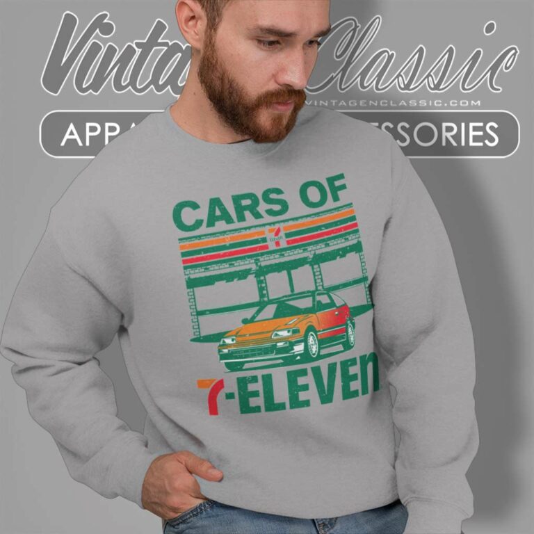 Cars Of 7 Eleven Collection Sweatshirt Cars Of 7 Eleven Collection Sweatshirt