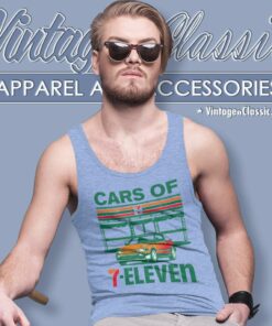 Cars Of 7 Eleven Collection Tank Top Racerback