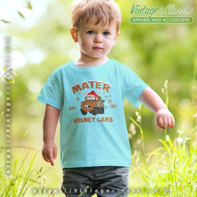 Cars Tow Mater Disney Christmas kids tshirt Cars Tow Mater Disney Christmas kids tshirt