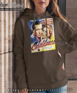 Casablanca Classic Film Poster Hoodie