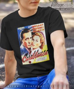 Casablanca Classic Film Poster T Shirt