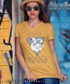 Casablanca Par Avion V Neck TShirt