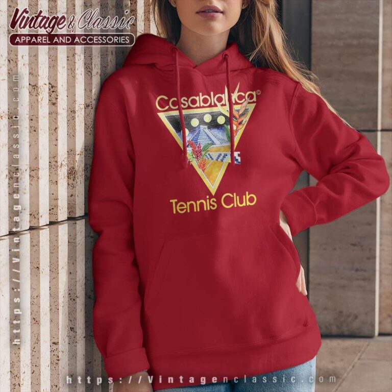 Casablanca Tennis Club Icon Hoodie Casablanca Tennis Club Icon Hoodie