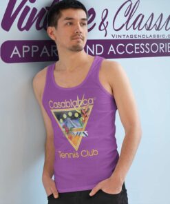 Casablanca Tennis Club Icon Tank Top Racerback