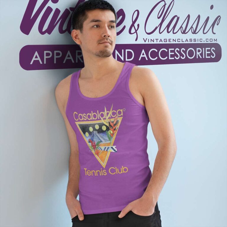 Casablanca Tennis Club Icon Tank Top Racerback Casablanca Tennis Club Icon Tank Top Racerback
