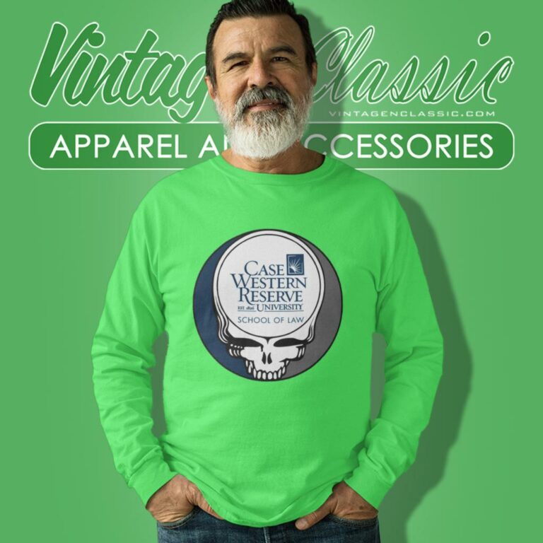 Case Western Reserve University Grateful Dead Steal Your Face Long Sleeve Tee Case Western Reserve University Grateful Dead Steal Your Face Long Sleeve Tee